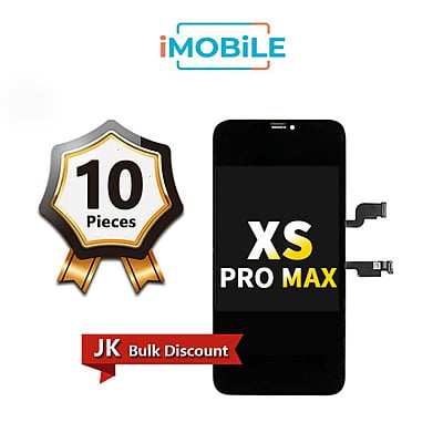 iPhone XS Max (6.5 Inch) Compatible LCD Touch Digitizer Screen [JK Incell] [10 Pack]