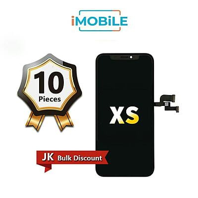 iPhone XS (5.8 Inch) Compatible LCD Touch Digitizer Screen [JK Incell] [10 Pack]