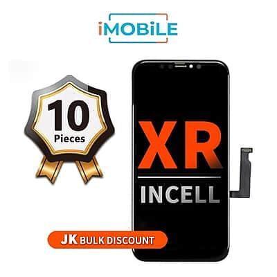 iPhone XR (6.1 Inch) Compatible LCD Touch Digitizer Screen [JK Incell] [10 Pack]