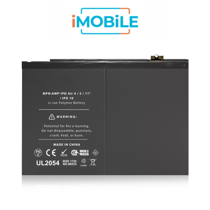 iPad Air 4 / Air 5 / Air 6 2024 (11 Inch) / iPad 10 (2022) (5G / Wifi) Compatible Battery [IVolta]