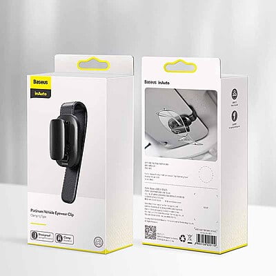 Baseus [ACYJN-B01] Platinum Vehicle Eyewear Clip (Clamping Type)