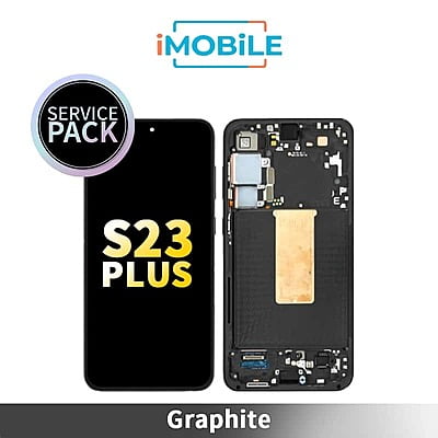 Samsung Galaxy S23 Plus (S916) LCD Touch Digitizer Screen [Service Pack] [Graphite] GH82-30476E
