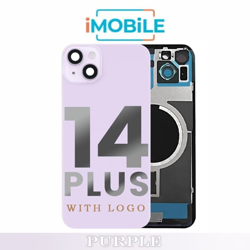 iPhone 14 Plus Compatible Back Cover Glass Assembly with MagSafe [Purple]