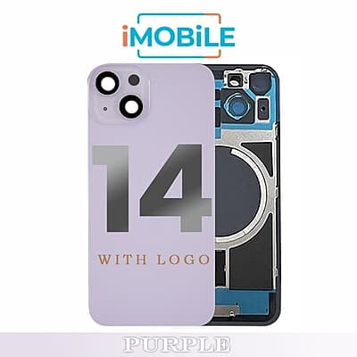 iPhone 14 Compatible Back Cover Glass Assembly with MagSafe [Purple]