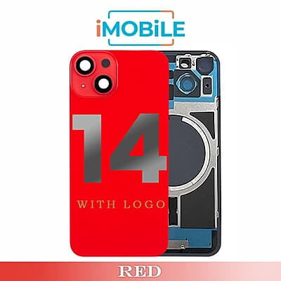 iPhone 14 Compatible Back Cover Glass Assembly with MagSafe [Red]
