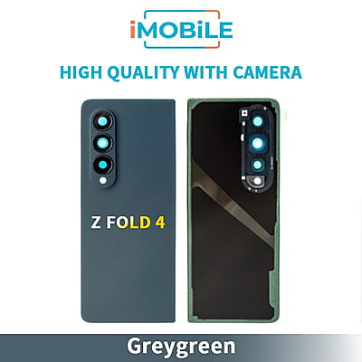 Samsung Galaxy Z Fold 4 F936 High Quality Back Cover With Camera Lens -Greygreen