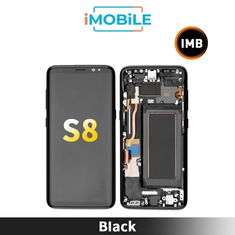 Samsung Galaxy S8 G950 LCD Touch Digitizer Screen [IMB] Black