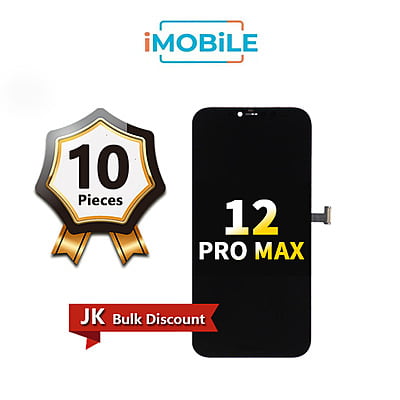 iPhone 12 Pro Max (6.7 Inch) Compatible LCD Touch Digitizer Screen [JK Incell] [10 Pack]