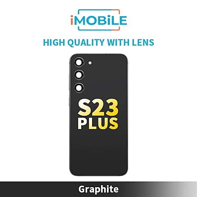 Samsung Galaxy S23 Plus (S916) Back Cover [High Quality With Lens] [Graphite]