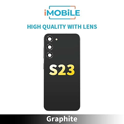 Samsung Galaxy S23 (S911) Back Cover [High Quality With Lens] [Graphite]