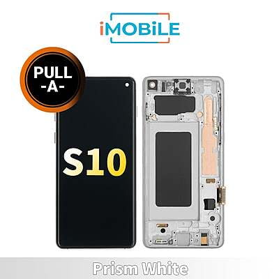 Samsung Galaxy S10 (G973) LCD Touch Digitizer Screen [Secondhand] [Prism White]