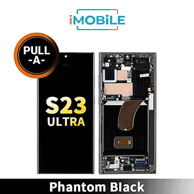 Samsung Galaxy S23 Ultra 5G (S918) LCD Touch Digitizer Screen [Secondhand] [Phantom Black]