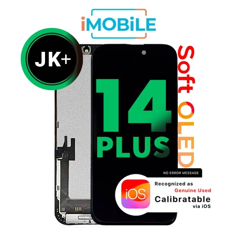 iPhone 14 Plus (6.7 Inch) Compatible LCD (Soft OLED) Touch Digitizer Screen [JK+]
