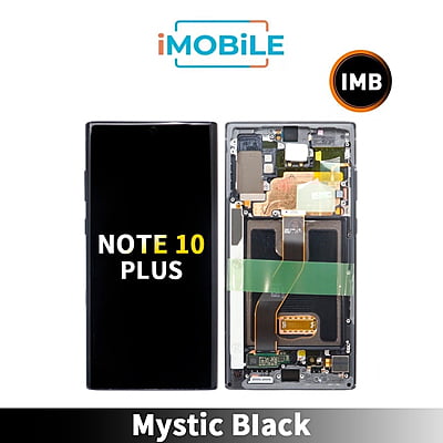 Samsung Galaxy Note 10 Plus LCD Touch Digitizer Screen [IMB] [Mystic Black]