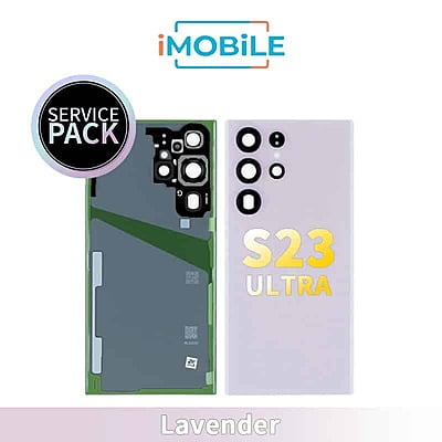 Samsung Galaxy S23 Ultra (S918) Back Cover [Service Pack] [Lavender] [GH82-30400D]