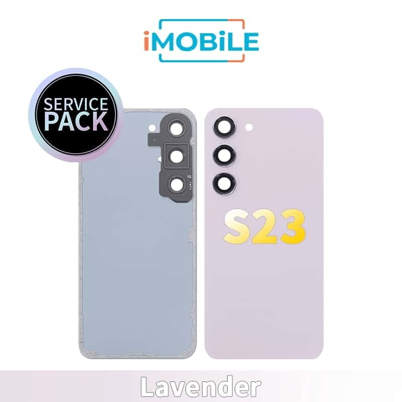Samsung Galaxy S23 (S911) Back Cover [Service Pack] [Lavender] [GH82-30393D]