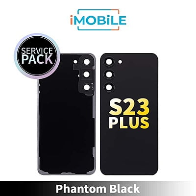 Samsung Galaxy S23 Plus (S916) Back Cover [Service Pack] [Phantom Black] [GH82-30388A]