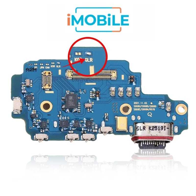 Samsung Galaxy S22 Ultra (S908E) Charging Port Flex / Sim Card Reader