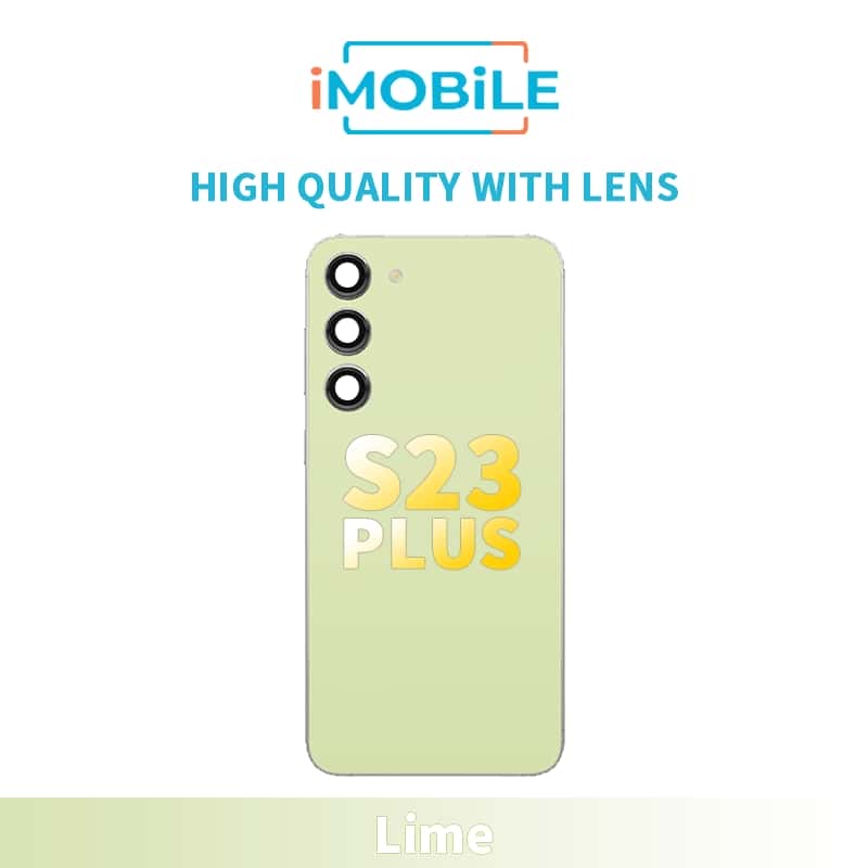 Samsung Galaxy S23 Plus (S916) Back Cover [High Quality With Lens] [Lime]