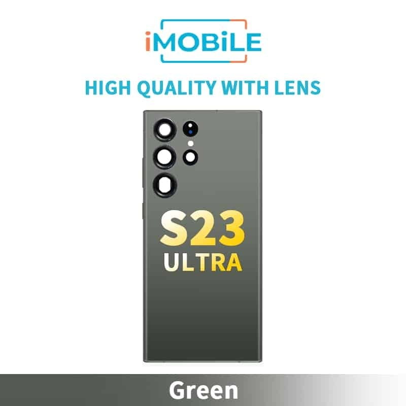Samsung Galaxy S23 Ultra (S918) Back Cover [High Quality With Lens] [Green]