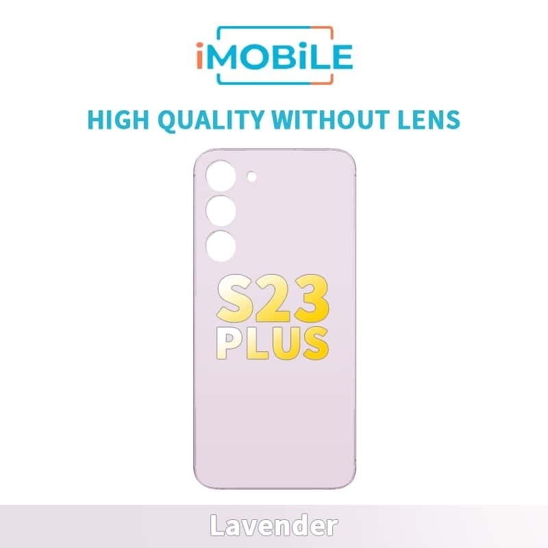 Samsung Galaxy S23 Plus (S916) Back Cover [High Quality Without Lens] [Lavender]