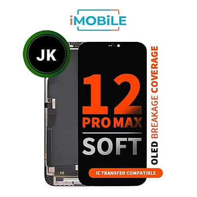 iPhone 12 Pro Max (6.7 Inch) Compatible LCD Touch Digitizer Screen [JK Soft OLED - Transplant IC]