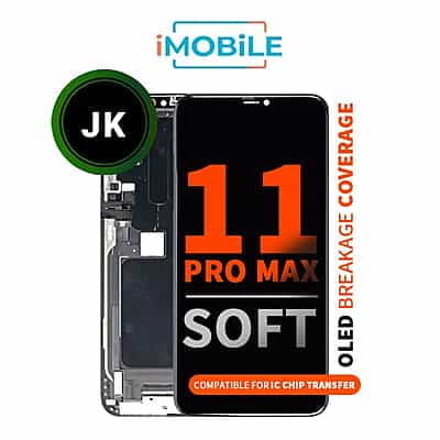 iPhone 11 Pro Max (6.5 Inch) Compatible LCD Touch Digitizer Screen [JK Soft OLED - Transplant IC]