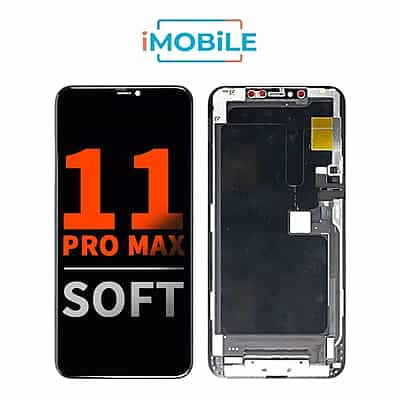 iPhone 11 Pro Max (6.5 Inch) Compatible LCD Touch Digitizer Screen [JK Soft OLED - Transplant IC]