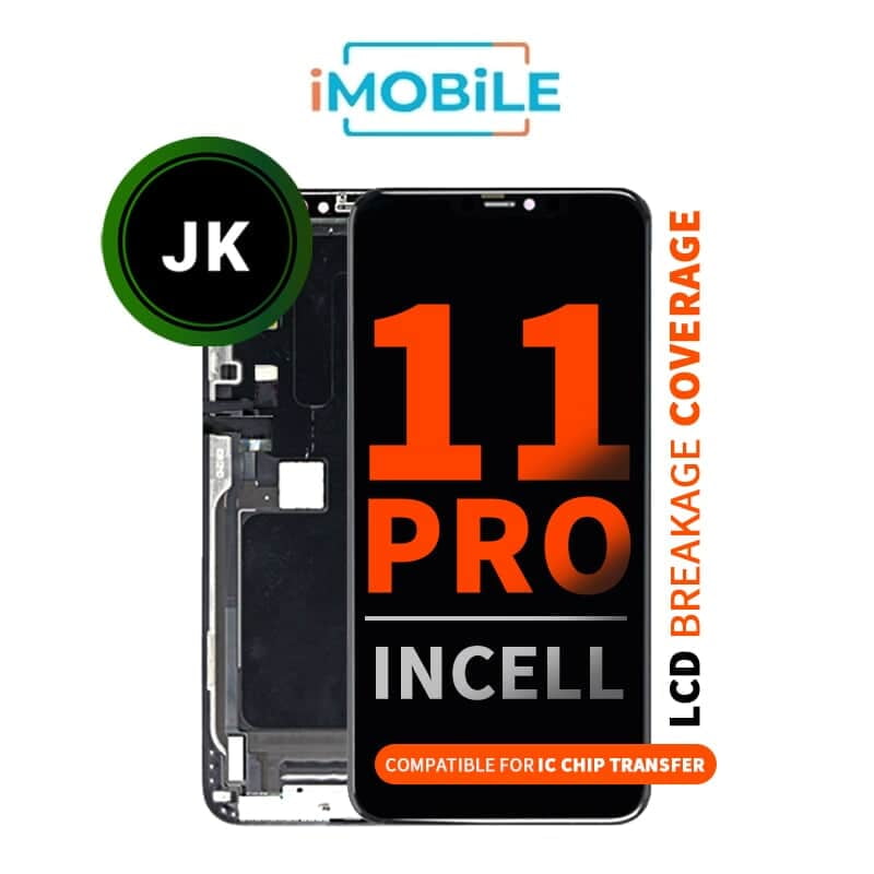 iPhone 11 Pro (5.8 Inch) Compatible LCD Touch Digitizer Screen [JK Incell - Transplant IC]