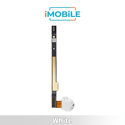iPad 9 (2021) Compatible Headphone Jack Flex Cable [4G] [White]