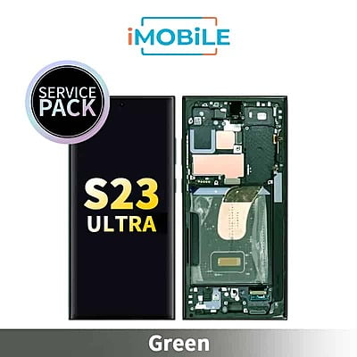 Samsung Galaxy S23 Ultra 5G (S918) LCD Touch Digitizer Screen [Service Pack] [Green]