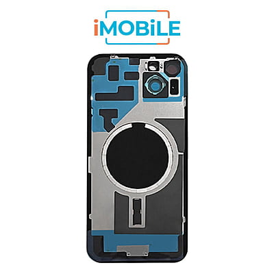 iPhone 14 Plus Compatible Back Cover Glass Assembly With MagSafe [Blue]