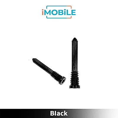 Bottom Screws Compatible For iPhone X To iPhone 14 [Black]