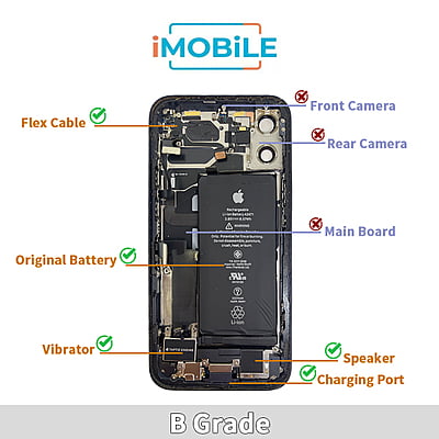 Original iPhone Back Housing - iPhone 12 Mini [B Grade]