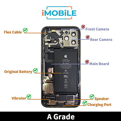 Original iPhone Back Housing - iPhone 12 Pro [A Grade]