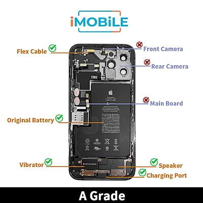 Original iPhone Back Housing - iPhone 12 Pro Max [A Grade]