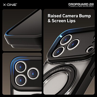 X.One [MagSafe] Dropguard 2S / 2.0 Impact Protection Kickstand Case, iPhone 17 Pro