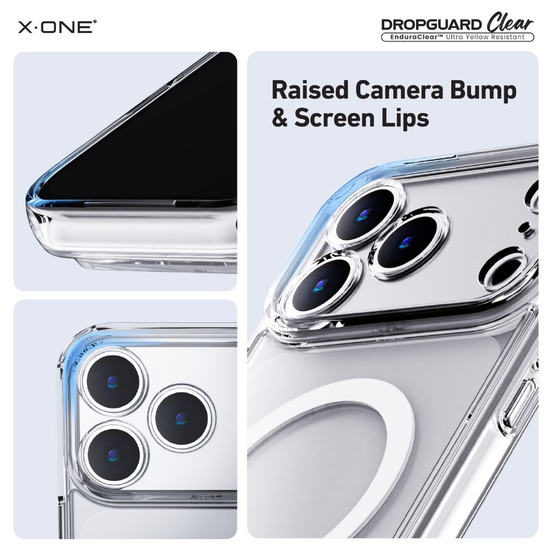 X.One [MagSafe] Dropguard Clear Impact Protection Case, iPhone 17 Air