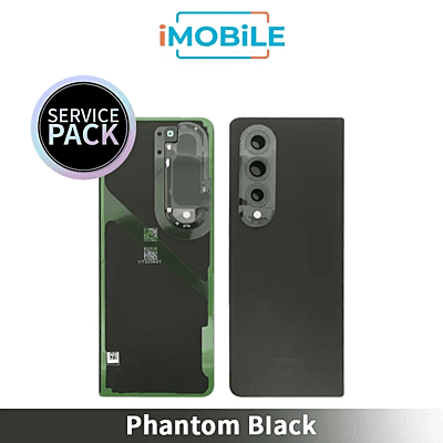 Samsung SM-F936 Galaxy Z Fold4 5G Back / Battery Cover GH82-29254A [Service Pack] - Phantom Black