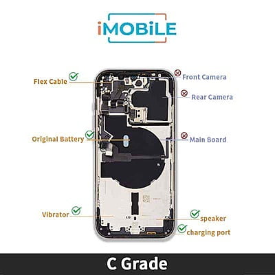 iPhone 14 Pro Compatible Back Housing [C Grade]