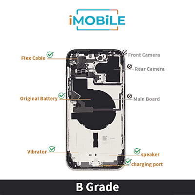 iPhone 14 Pro Max Compatible Back Housing [B Grade]