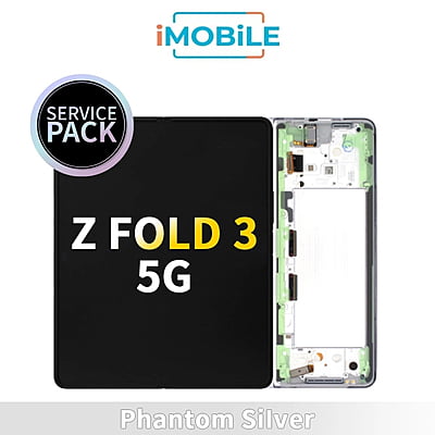 Samsung Galaxy Z Fold3 5G (F926B) Main LCD Digitizer Screen [Service Pack] [Phantom Silver] (GH82-26283D)