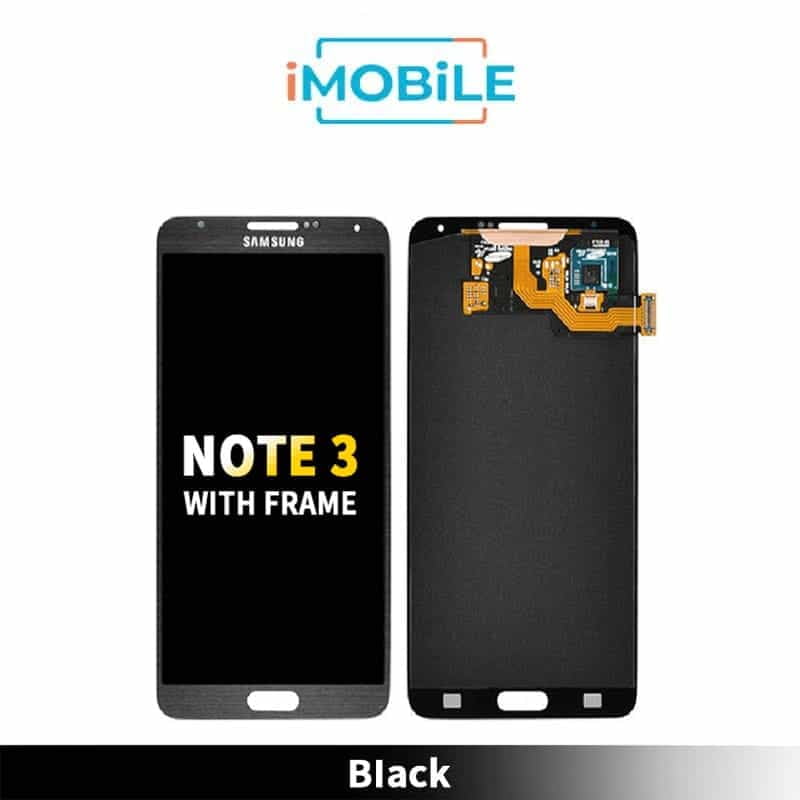 Samsung Galaxy Note 3 (N9005) LCD Touch Digitizer Screen With Frame [Black]