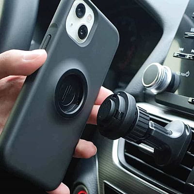 UR Air Vent Car Holder + Cable Clip with Universal Adaptor [Compatible with UR Y-Model Case]