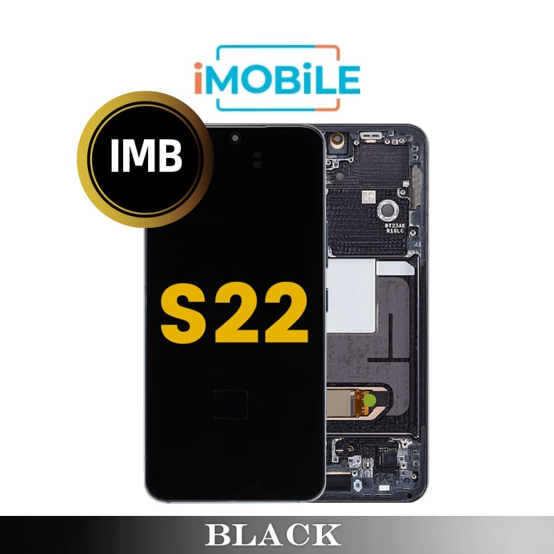 Samsung Galaxy S22 5G (S901) LCD Touch Digitizer Screen [IMB] [Black]