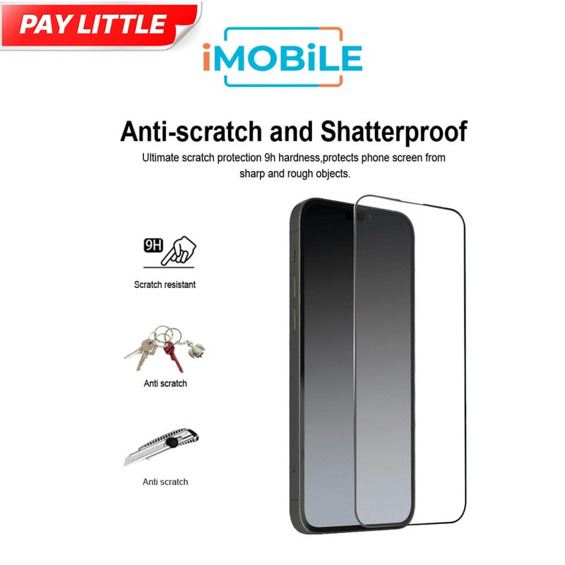 Diamond 2.5D Tempered Glass, iPhone 14 Pro Diamond 2.5D Tempered Glass, iPhone 14 Pro