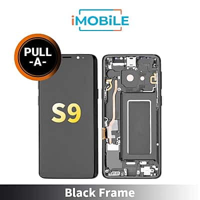 Samsung Galaxy S9 (G960) LCD Touch Digitizer Screen [Secondhand Original] [Black Frame]