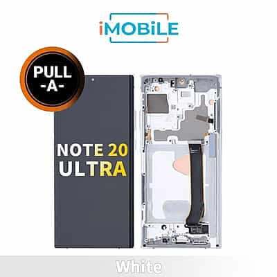 Samsung Galaxy Note 20 Ultra (N985 N986) LCD Touch Digitizer Screen [Secondhand Original] [White]