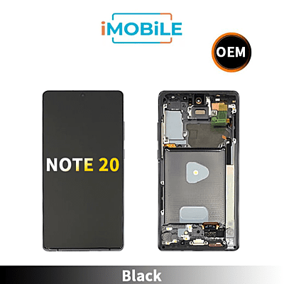 Samsung Galaxy Note 20 (N980) LCD Touch Digitizer Screen [Secondhand Original] [Black]