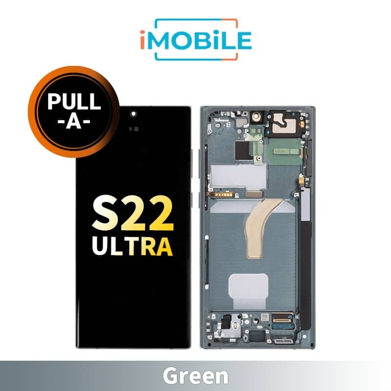 Samsung Galaxy S22 Ultra (S908) LCD Touch Digitizer Screen [Secondhand Original] [Green]